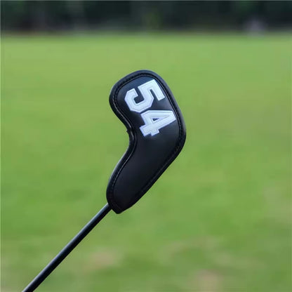 New Golf Wedge Cover Magnetic Buckle Golf Headcover Waterproof PU Leather Golf Cover 48 50 52 54 56 58 60 Golf Club Accessories