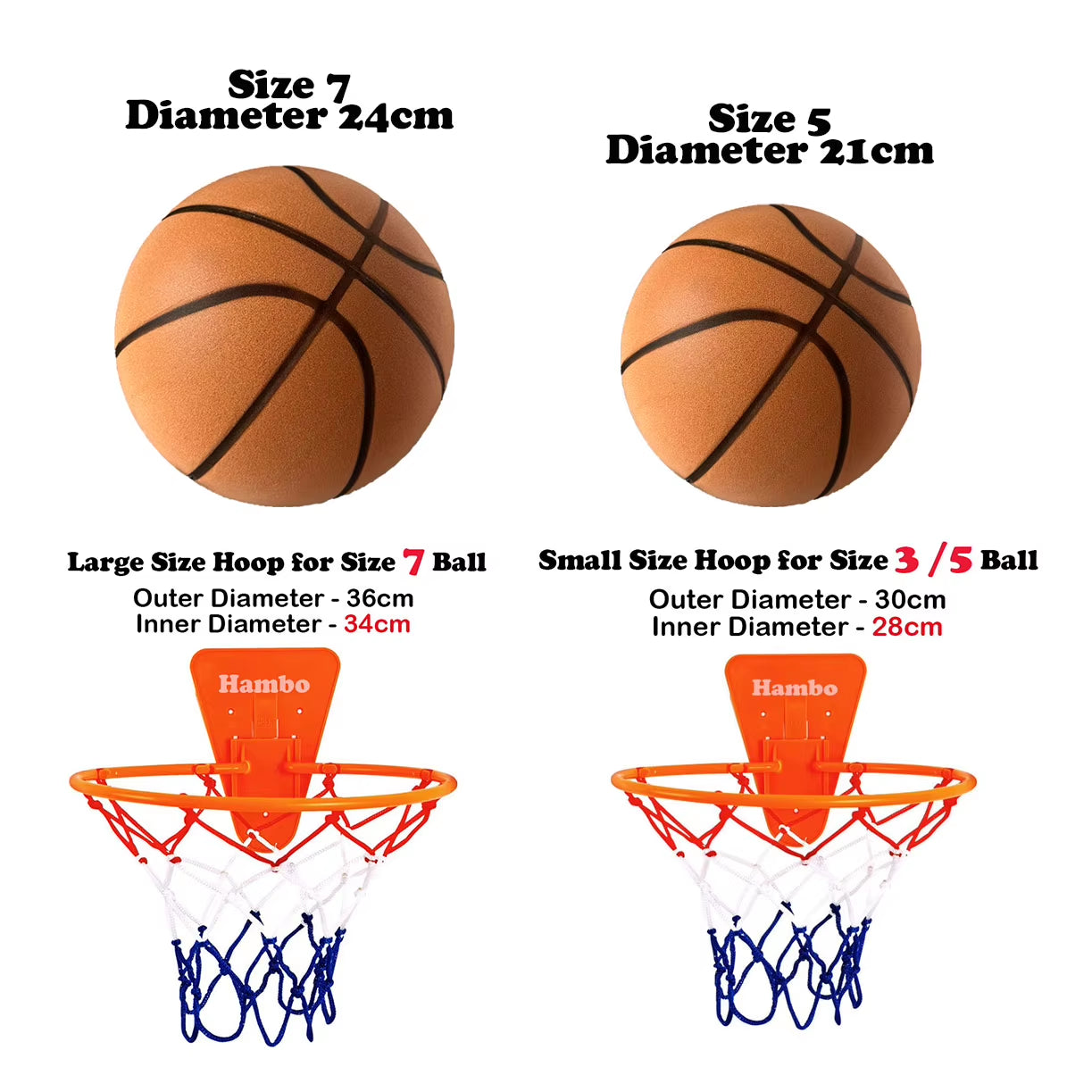 Silent Basketball Size 7 (29.5")/5# Dribbling Indoor Grooved Airless Foam Basketball Quiet Dribbling Indoor Training Silent Ball